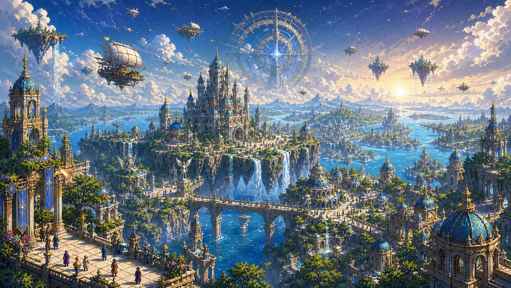 Ancient Aetheria before the Sundering